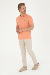 T-SHIRT HOMME BASIC GTP04 ORANGE