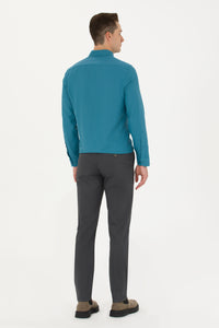 CHINOS DAMES GRIS FONCà‰ - 1675156VR006