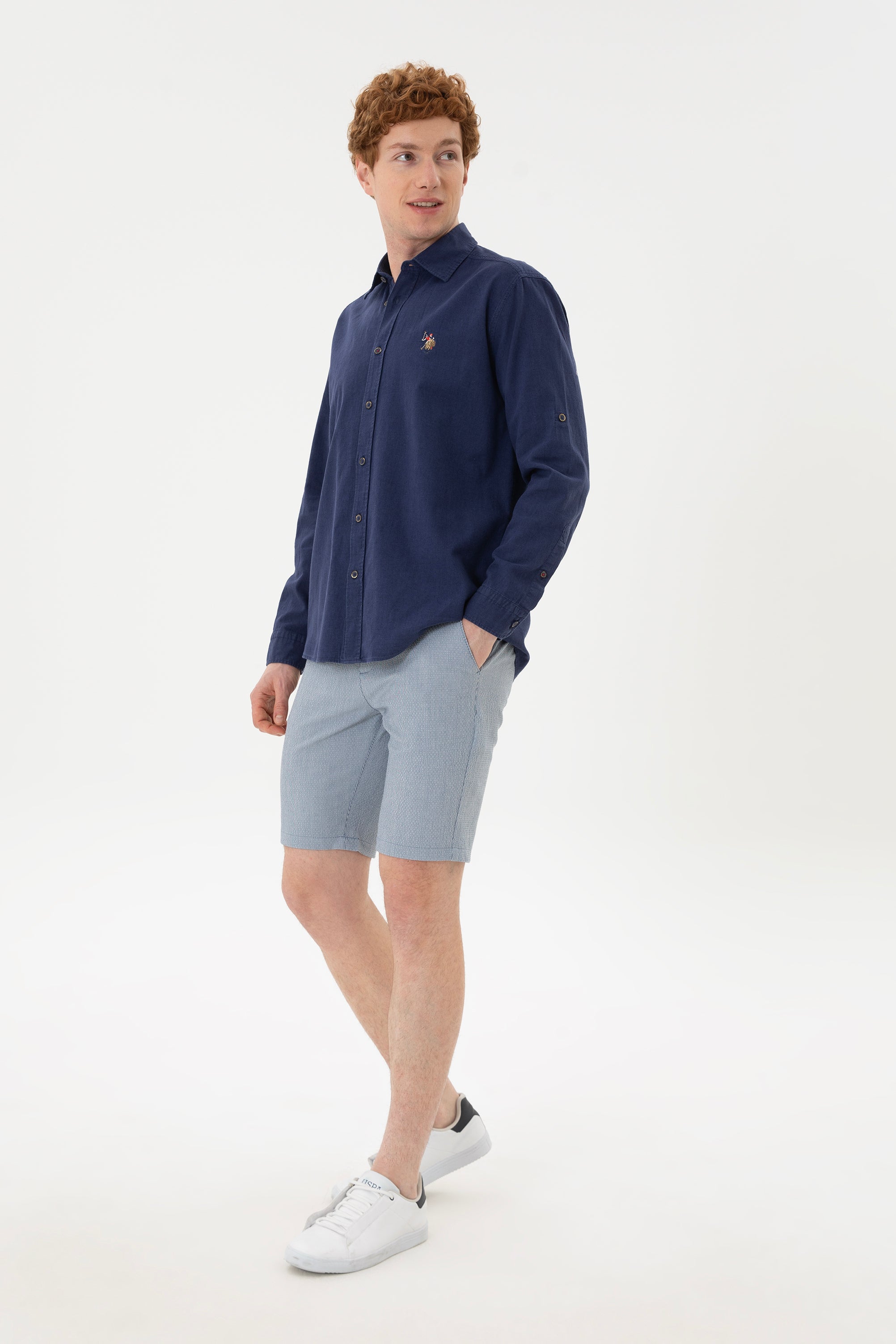 CHEMISE ENZO Blue Marine POUR HOMME-1844703VR033