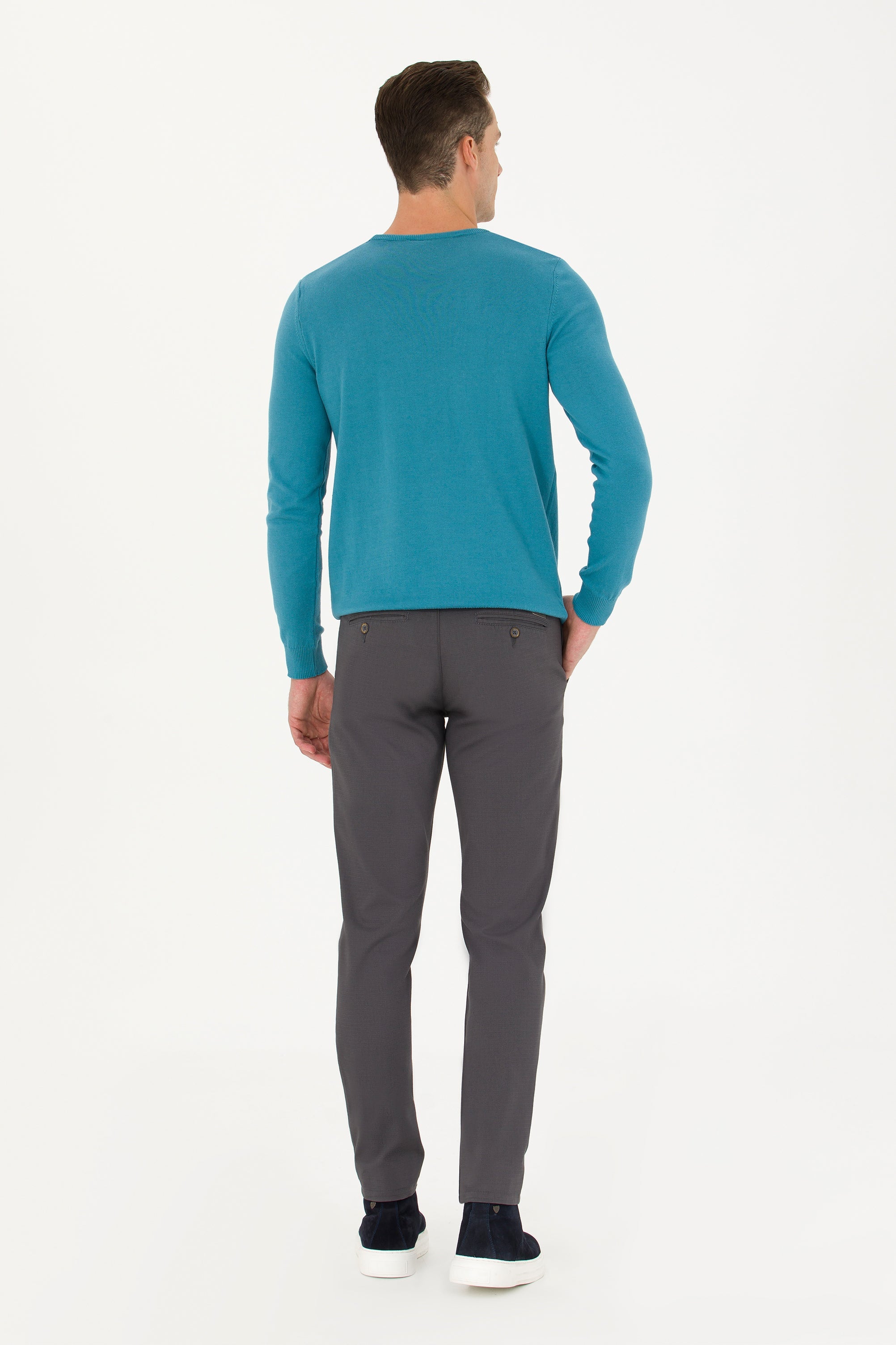 CHINOS KENZI Bleu Foncé - 1675246VR006