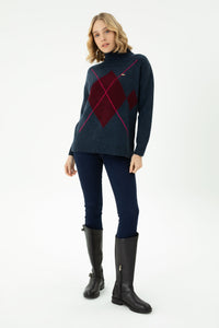 PULL FEMME GOB NAVY-BLUE