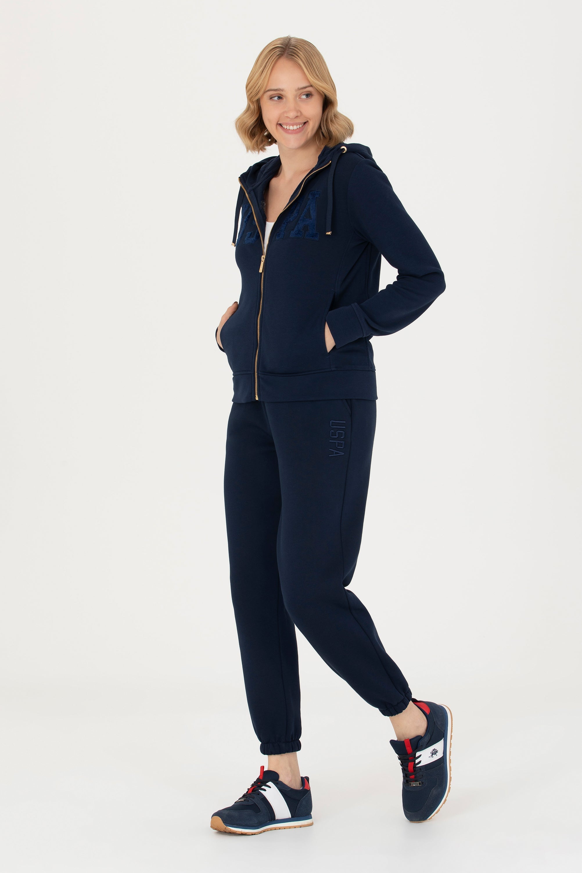 SWAAT-SHIRT FEMME SW01 NAVY-BLUE