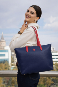 SAC FEMME NAVY-RED