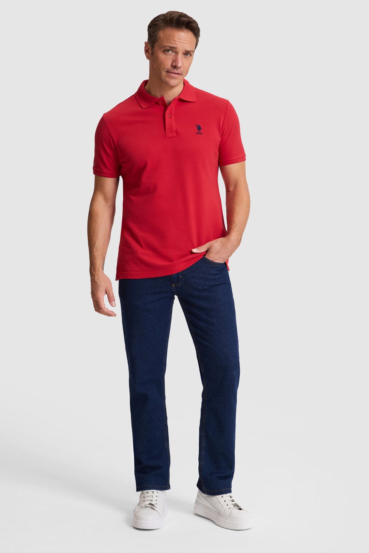 T-SHIRT HOMME TP04 BASIC-RED