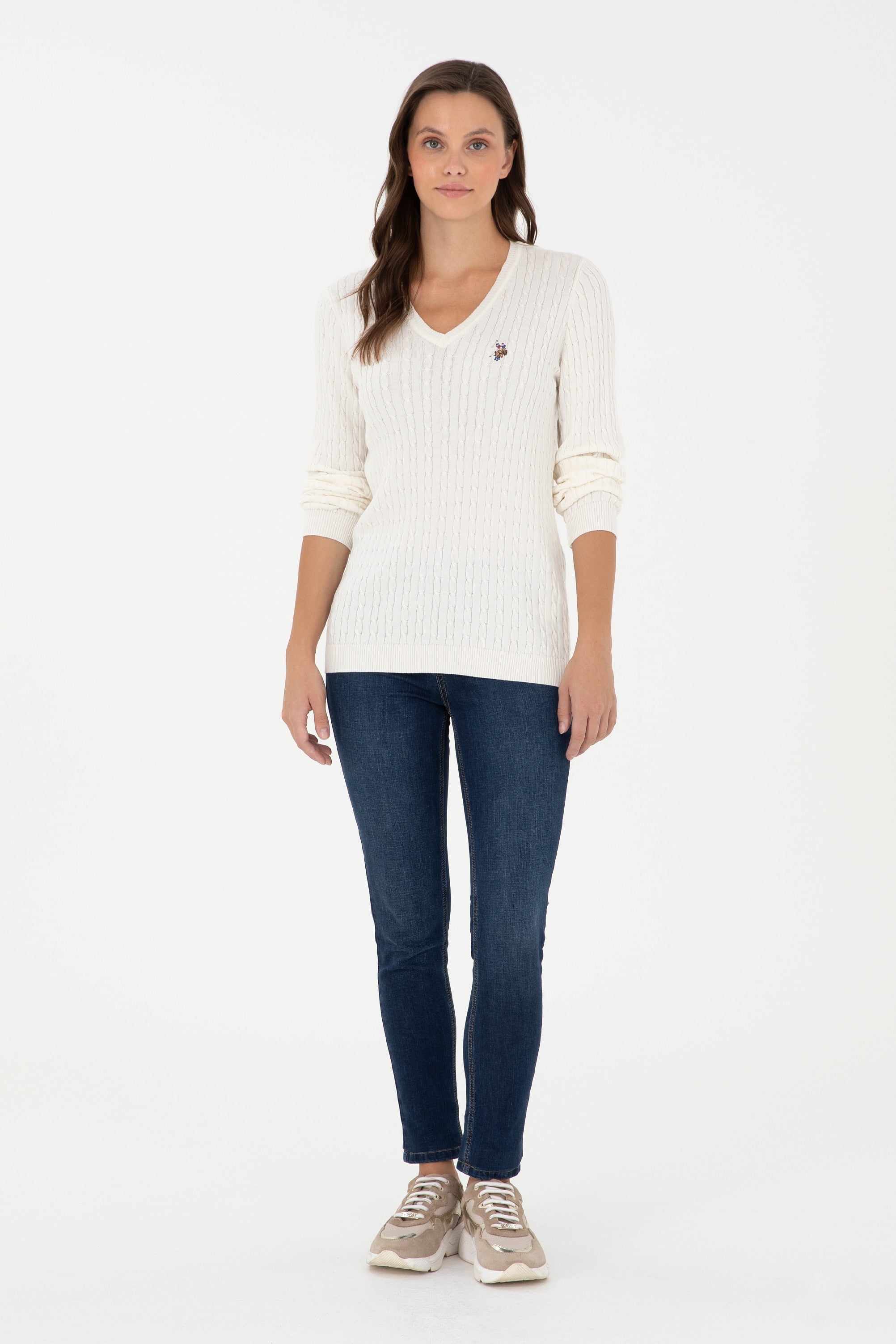 PULL FEMME TK03 ECRU