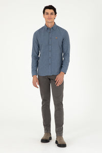 AKIS Woven Shirt BLUE INDIGO
