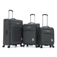 Ensemble valise USPA tissu BLACK