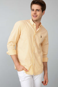 Chemise homme CASTROLLIMEN YELLOW