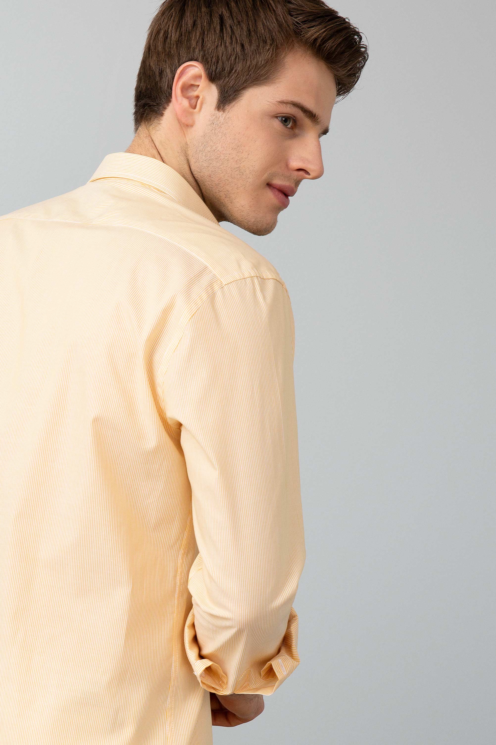 Chemise homme CASTROLLIMEN YELLOW