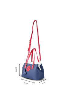SAC FEMME NAVY-RED-WHITE