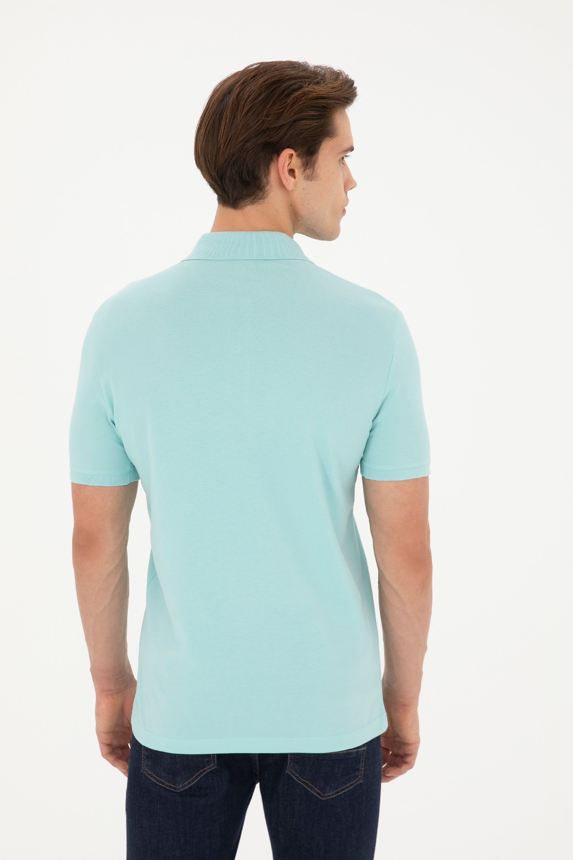 T-SHIRT HOMME BASIC GTP04 GREEN