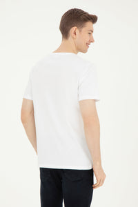 T-SHIRT HOMME BASIC GTS01 WHITE
