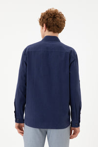 CHEMISE ENZO Blue Marine POUR HOMME-1844703VR033