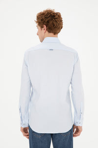 CHEMISE HOMME CEDCOLOR024Y BLUE-LIGHT