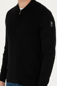 GILET BOMBER NOIR-1639181VR046