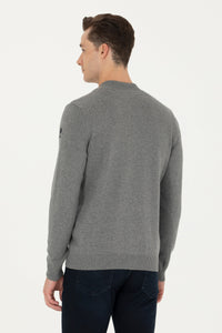 GILET BOMBER MELANGE GRIS-1639181VR086