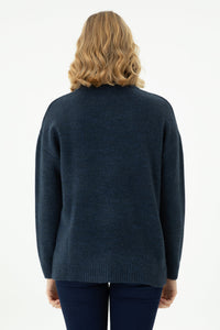 PULL FEMME GOB NAVY-BLUE