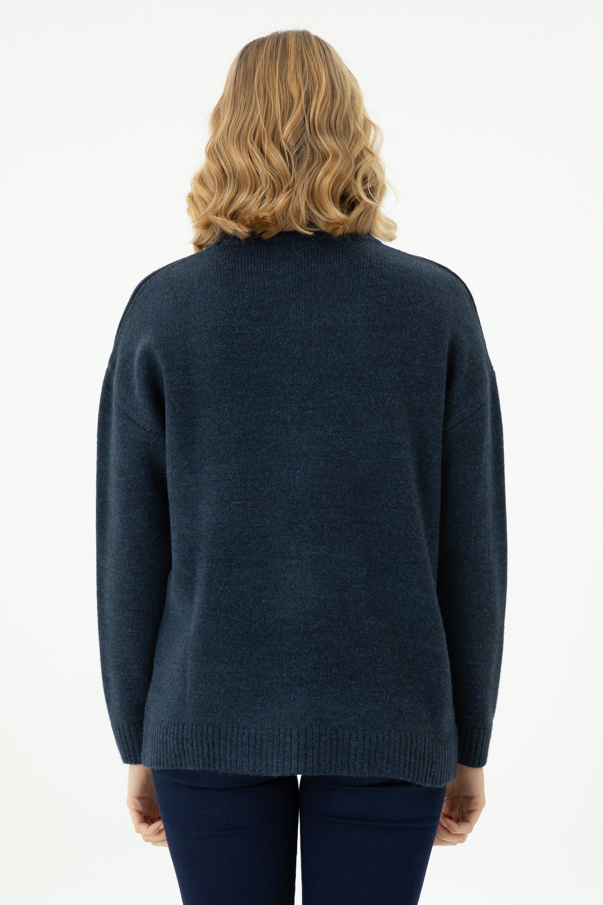 PULL FEMME GOB NAVY-BLUE