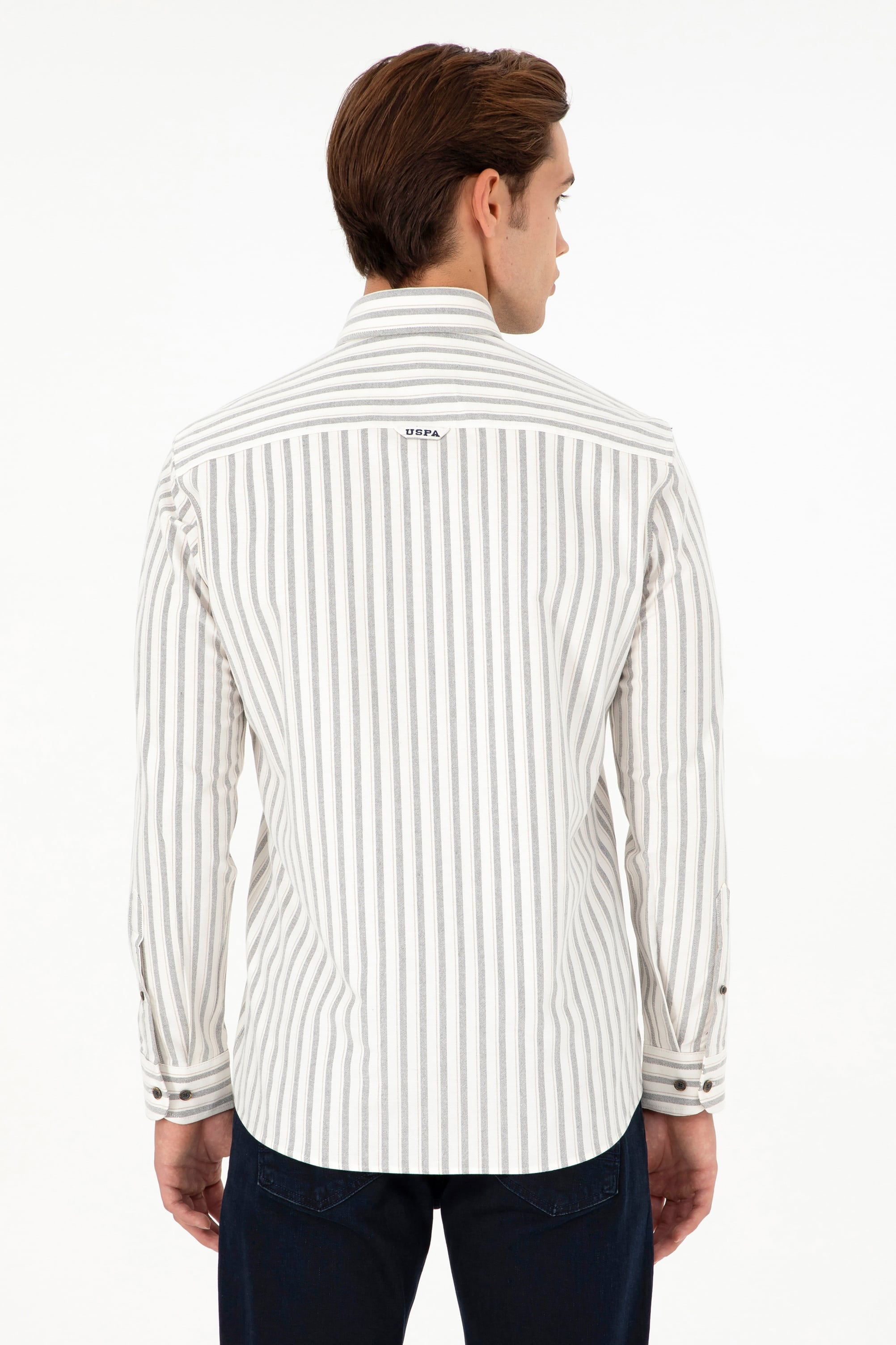 SAMES Woven Shirt GREY DARK