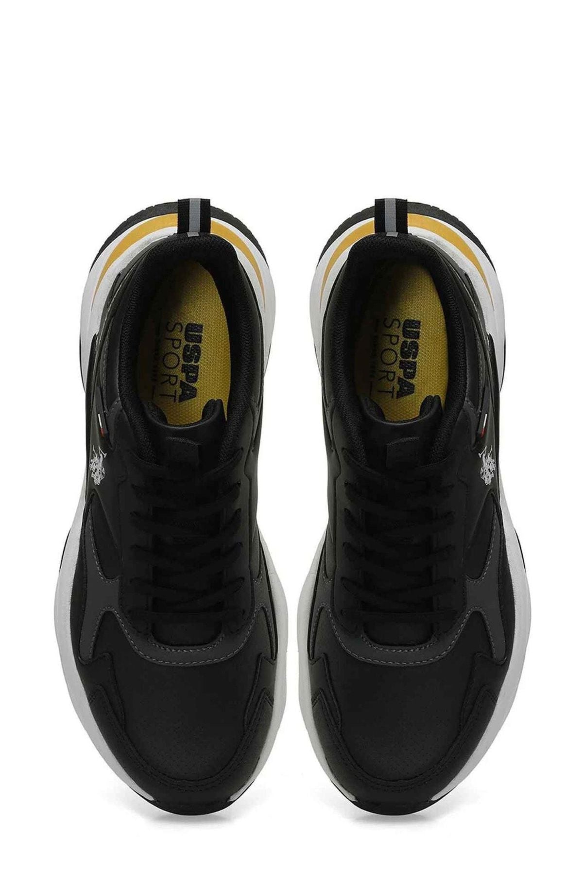 BASKET HOMME SOLIDAR 4PR BLACK