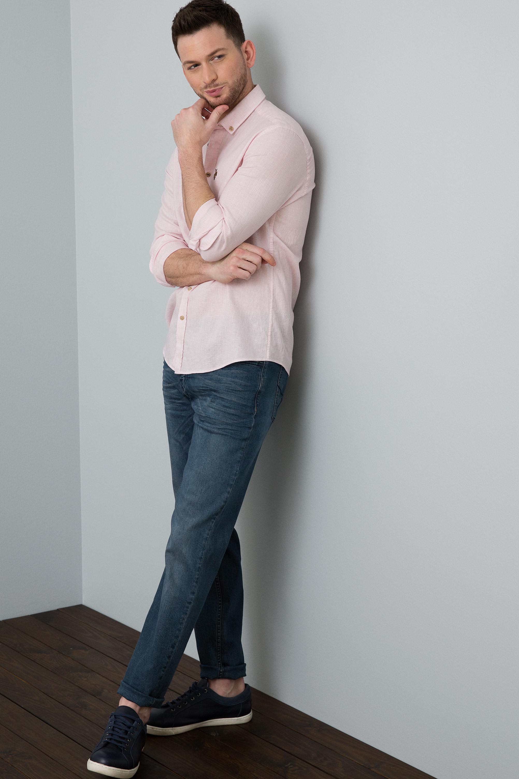 Chemise homme CALEYA PINK