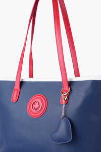 SAC FEMME NAVY-RED-WHITE