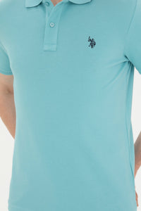 T-SHIRT HOMME BASIC GTP04 GREEN-MENTH