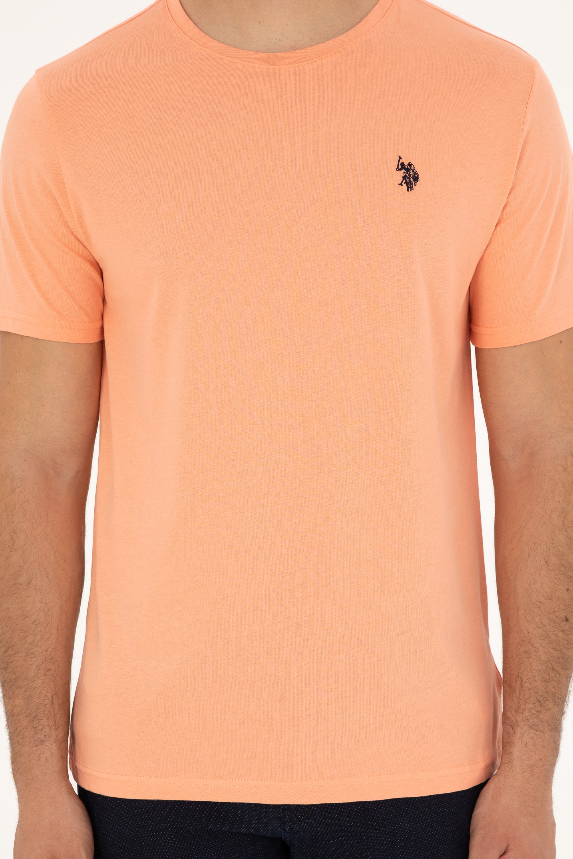 T-SHIRT HOMME BASIC ORANGE
