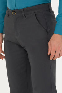 CHINOS DAMES GRIS FONCà‰ - 1675156VR006