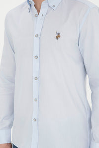 CHEMISE HOMME CEDCOLOR024Y BLUE-LIGHT