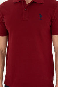 T-SHIRT HOMME BASIC TP04 BURGUNDY