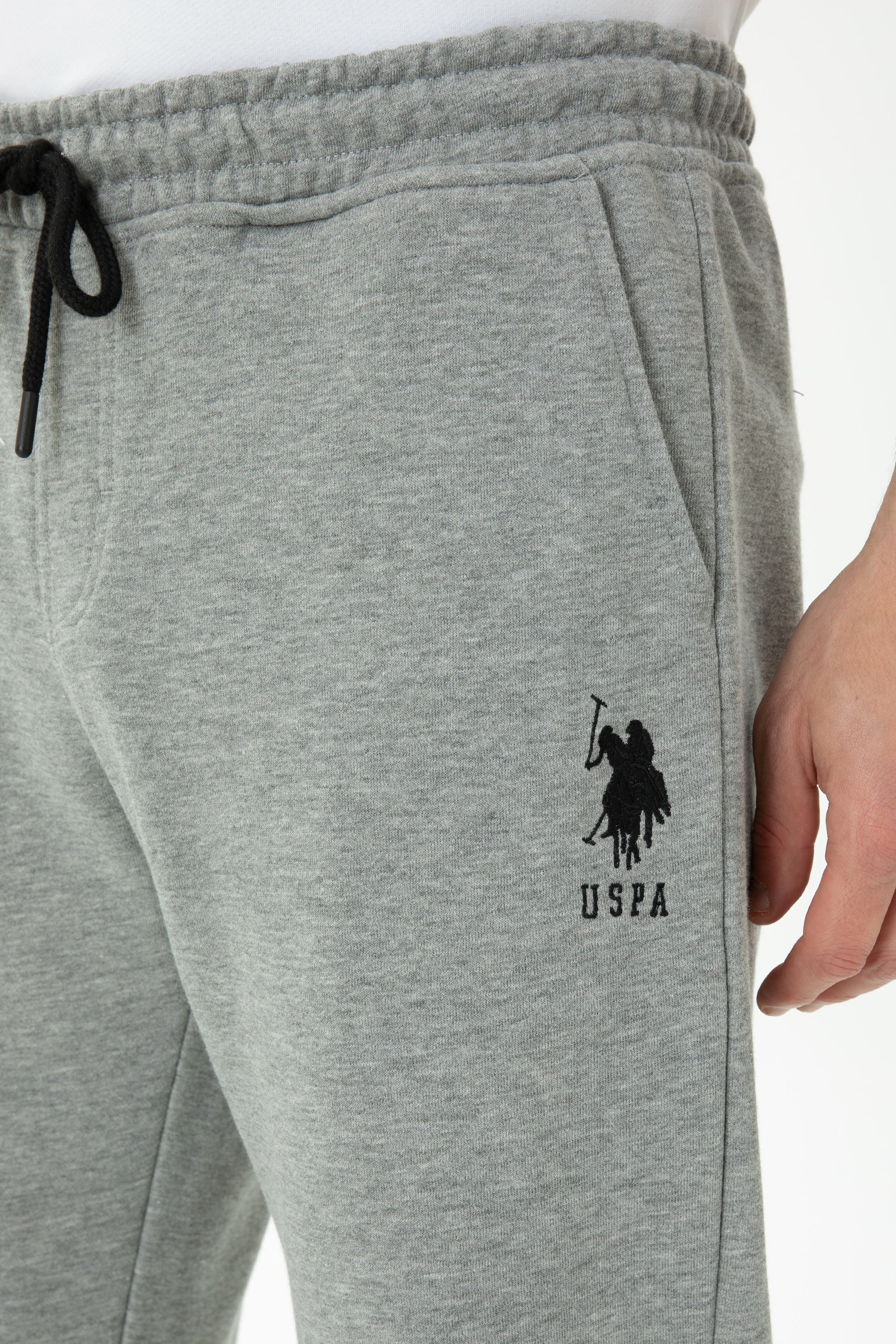 PANTALON HENBIX MELANGE GRIS-1639154VR086