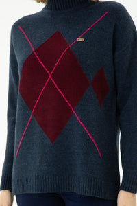 PULL FEMME GOB NAVY-BLUE