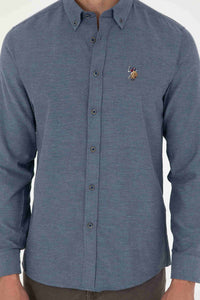 AKIS Woven Shirt BLUE INDIGO