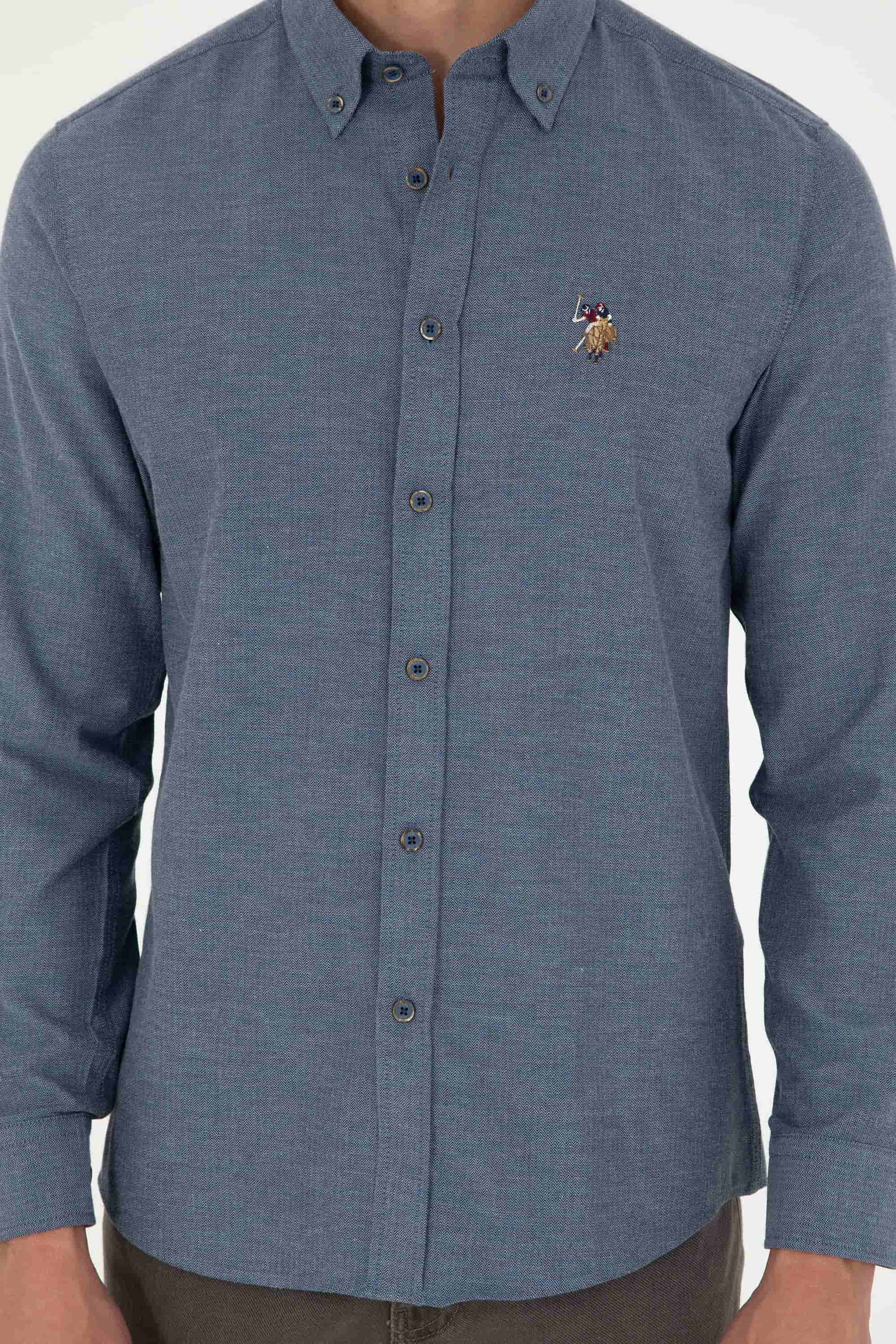 AKIS Woven Shirt BLUE INDIGO