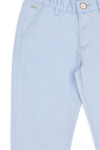 Pantalon garçon en toile bleu clair-1578679VR003
