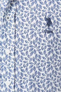 Chemise homme LEAF WHITE