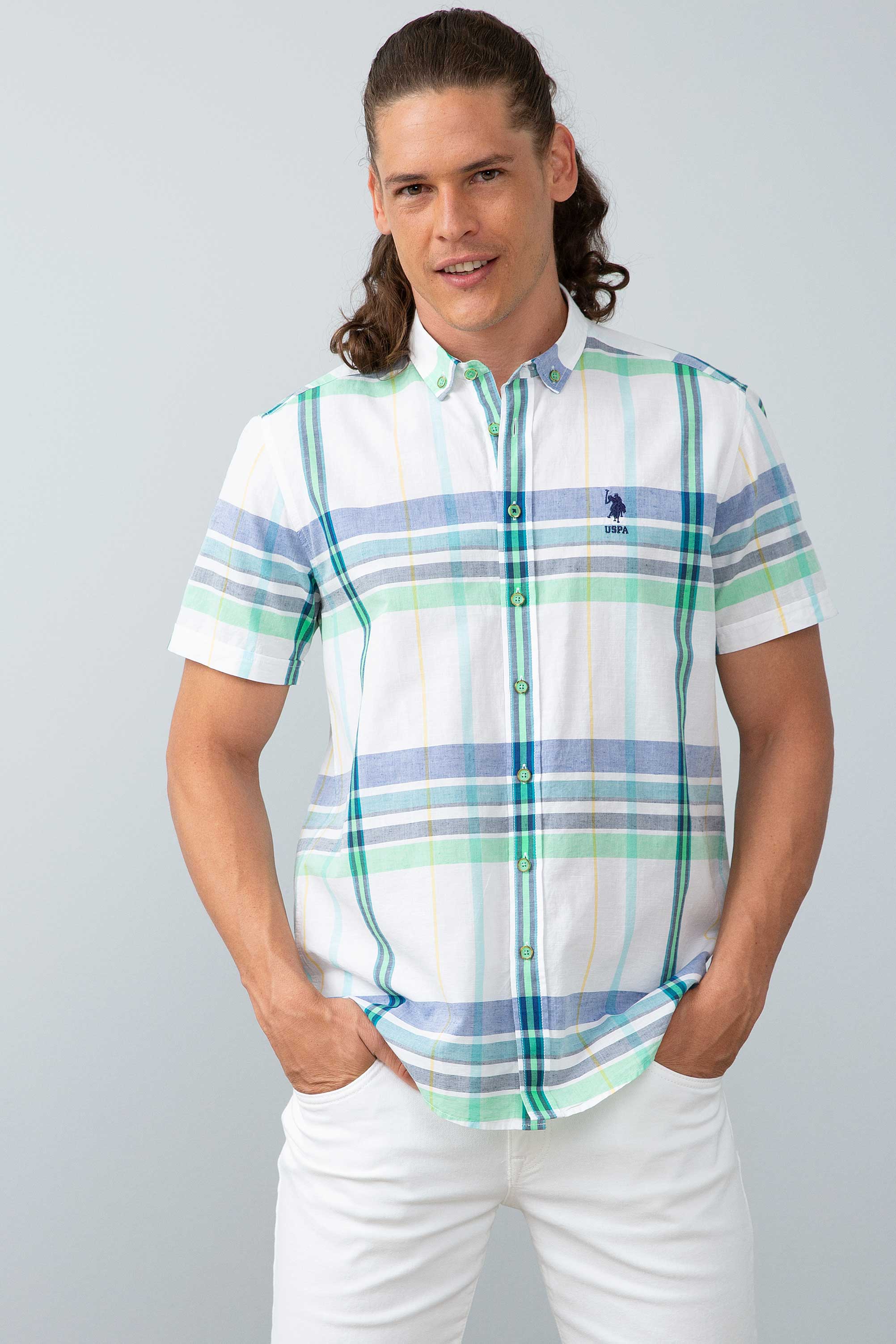 Chemise homme BAFE GREEN MENTH