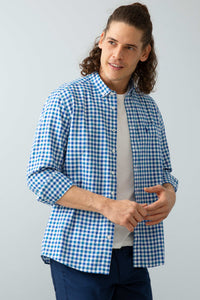 Chemise homme EMINAS BLUE INDIGO