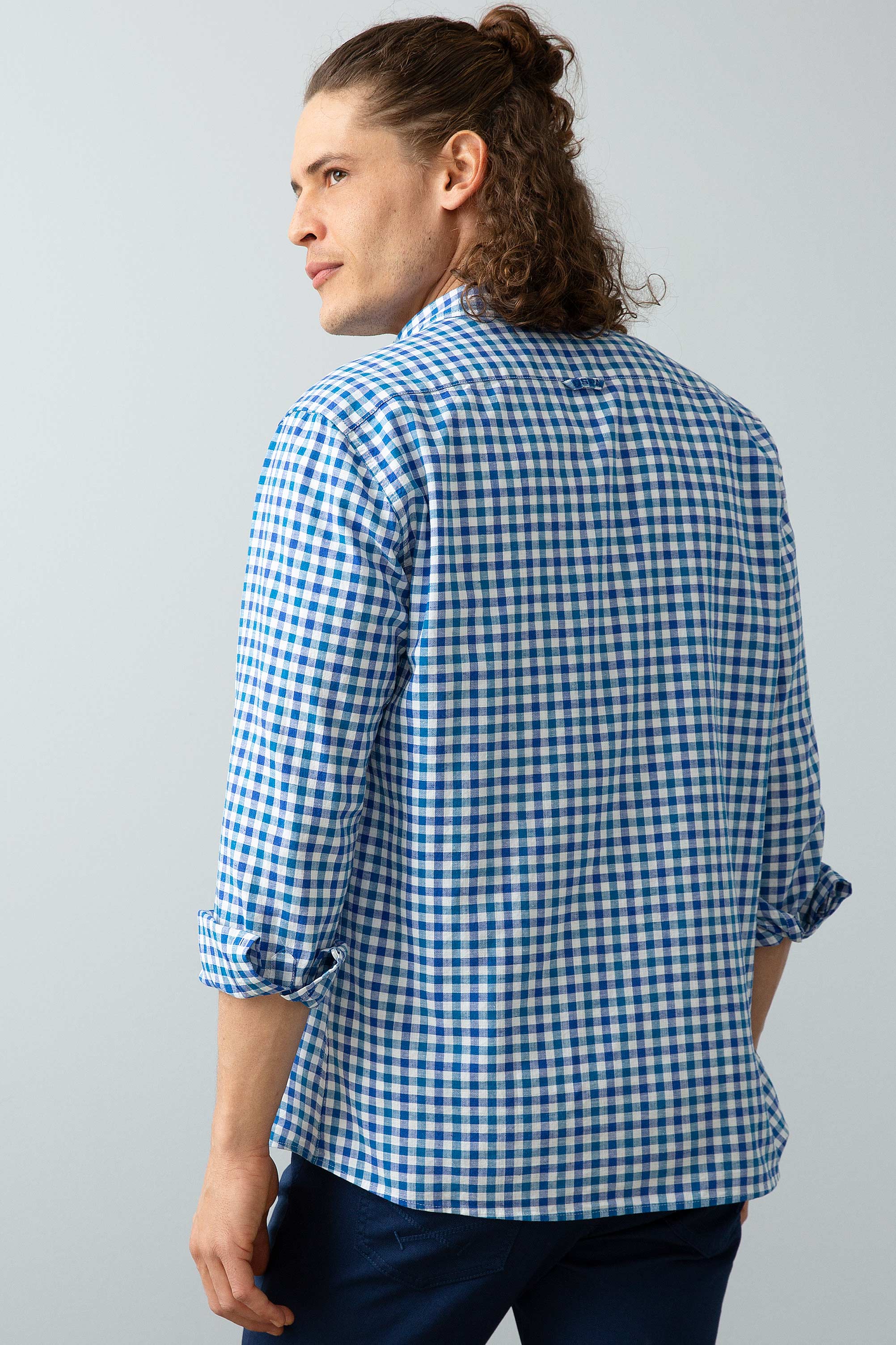 Chemise homme EMINAS BLUE INDIGO