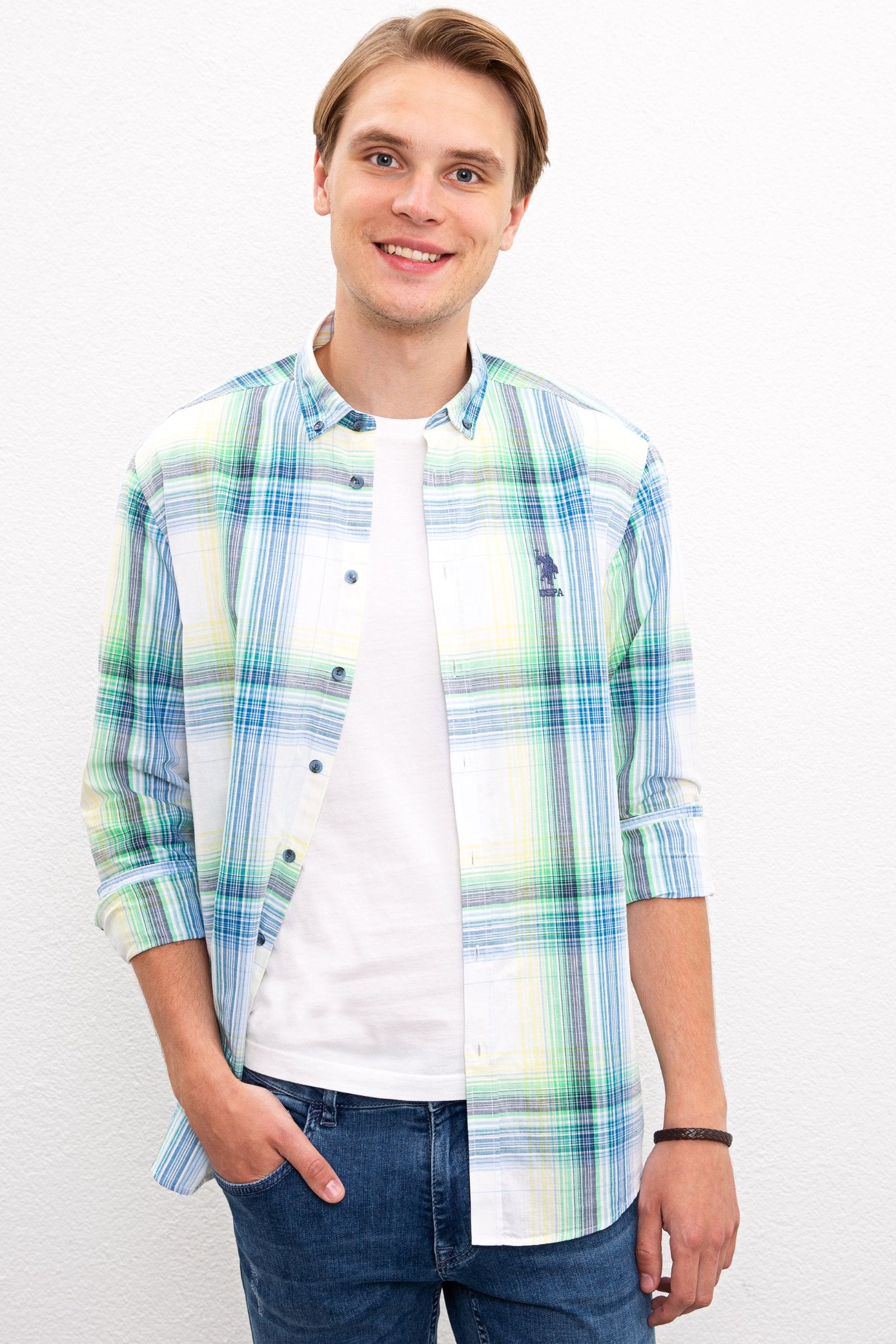 Chemise homme SOSO GREEN
