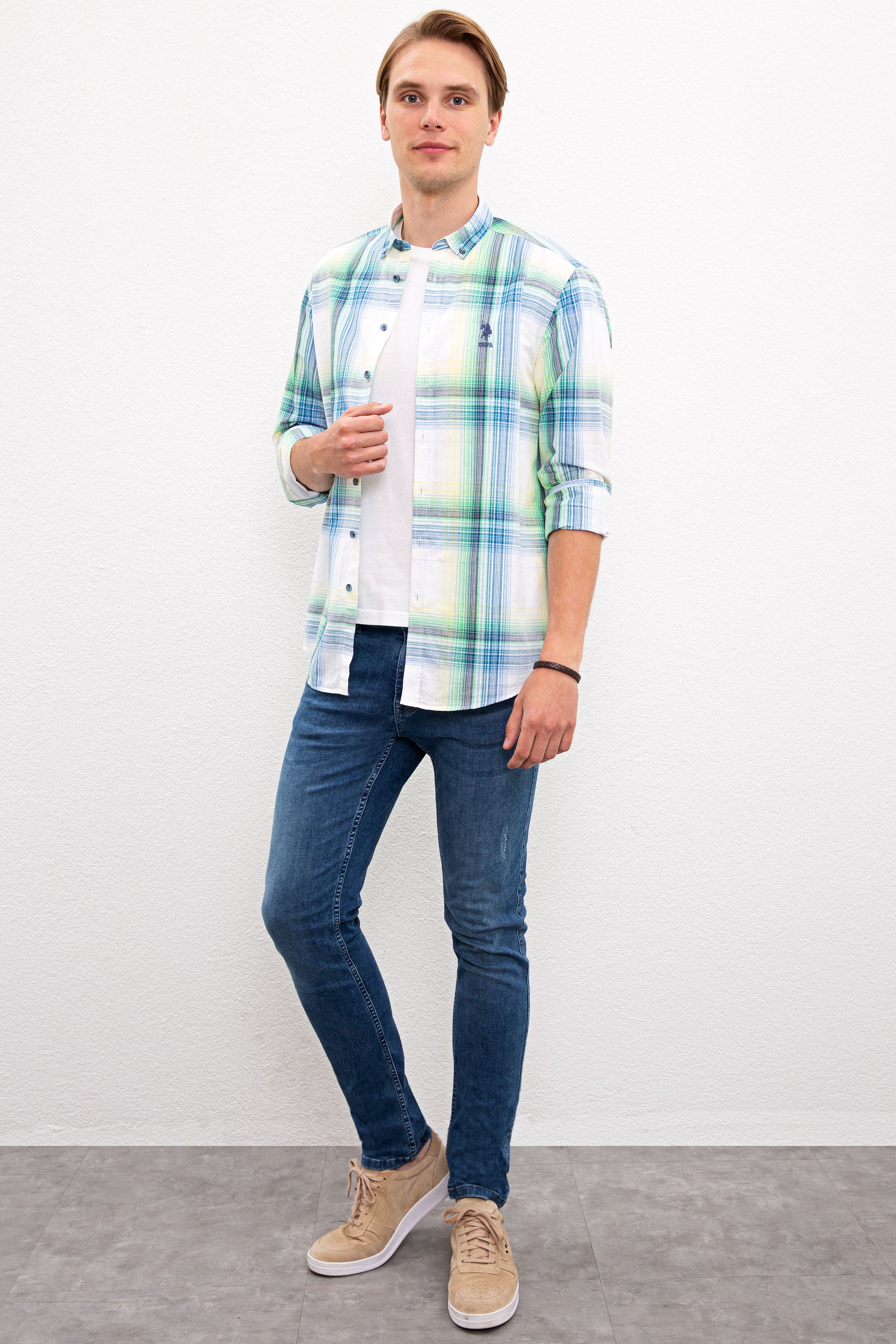 Chemise homme SOSO GREEN