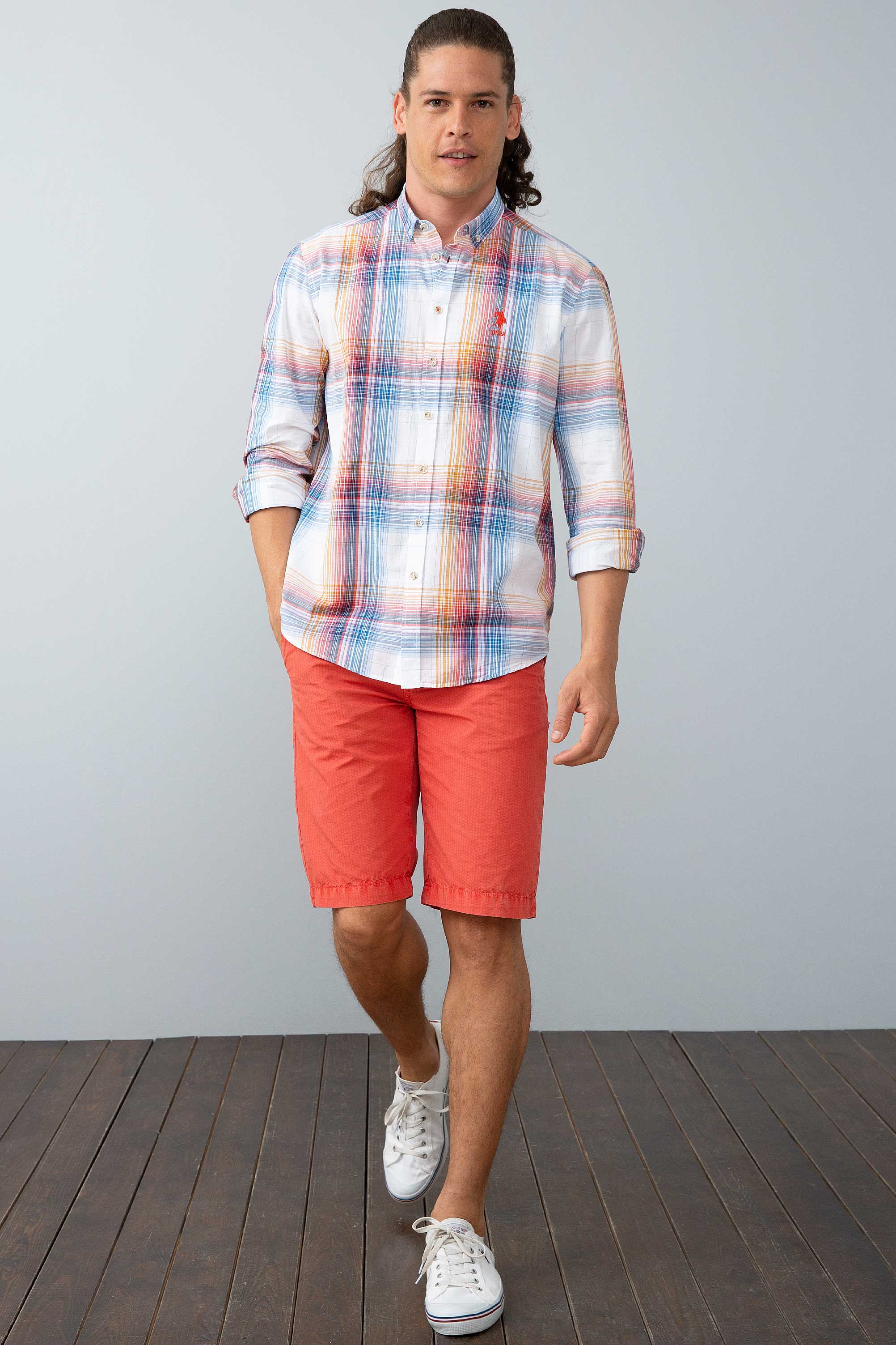 Chemise homme SOSO RED
