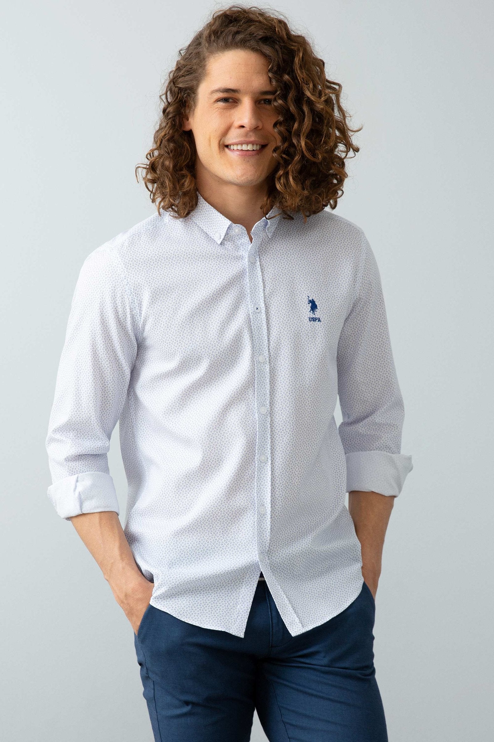 Chemise homme ASPERULA BLUE