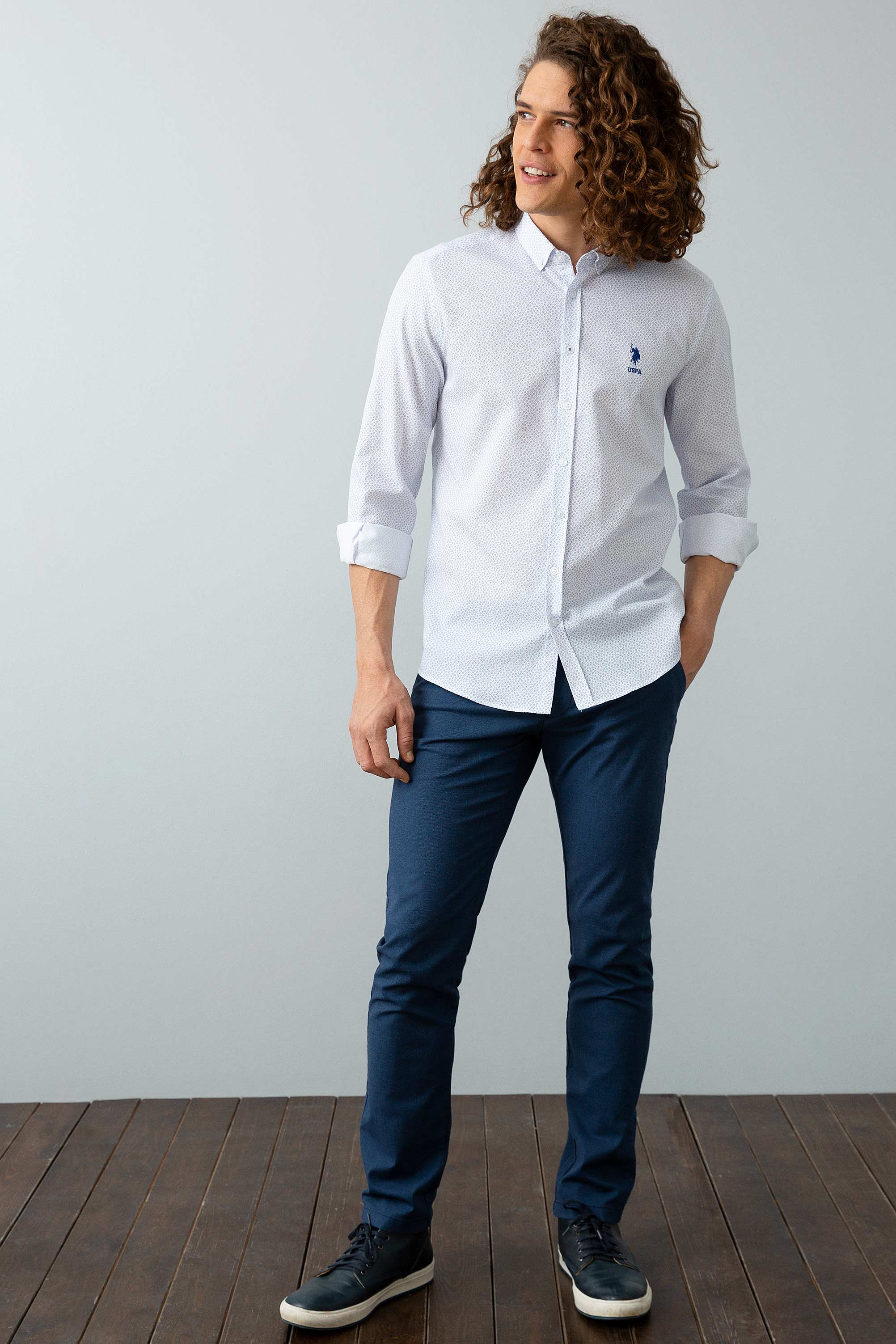 Chemise homme ASPERULA BLUE