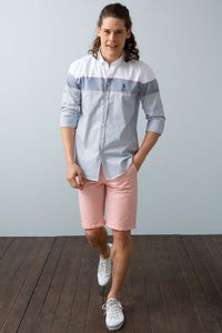 Chemise homme DENVADO BLUE INDIGO