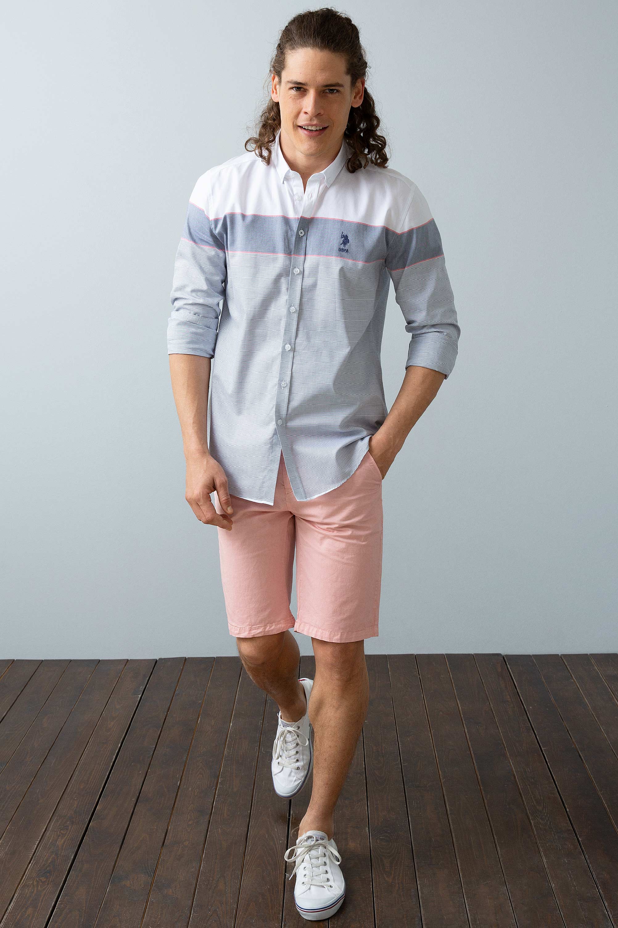Chemise homme DENVADO BLUE INDIGO