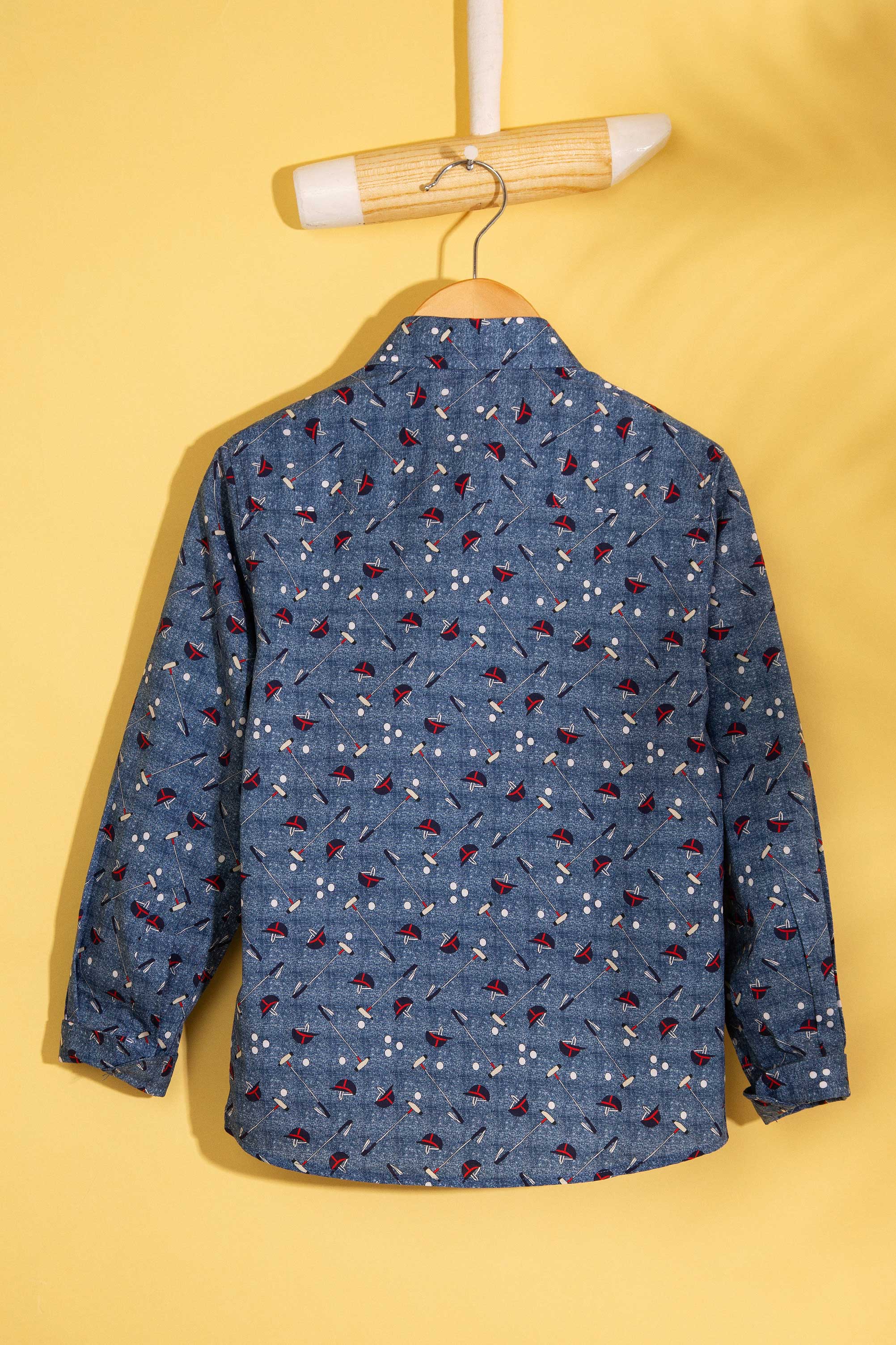 Chemise garçon GILA BLUE