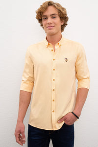 Chemise homme CEDCOLOR1 YELLOW FONCE