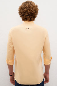 Chemise homme CEDCOLOR1 YELLOW FONCE